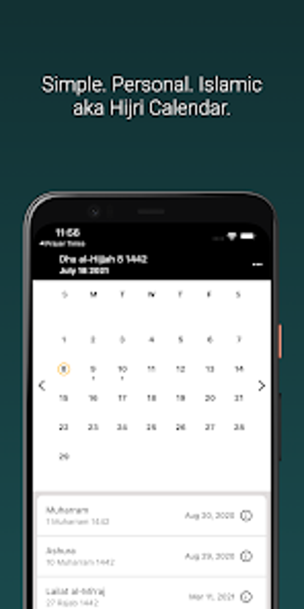 Hijri Calendar - The Islamic C for Android - Download Hijri Calendar - The Islamic C for Android - Download
