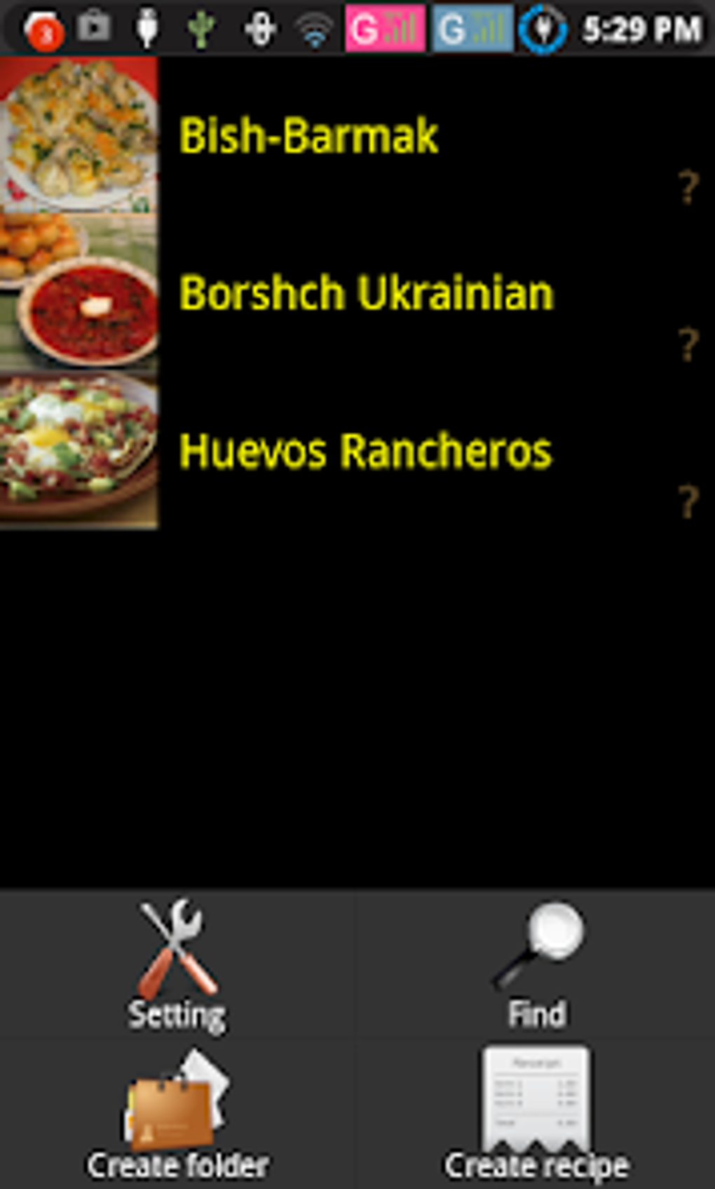 Culinary Notebook для Android — Скачать