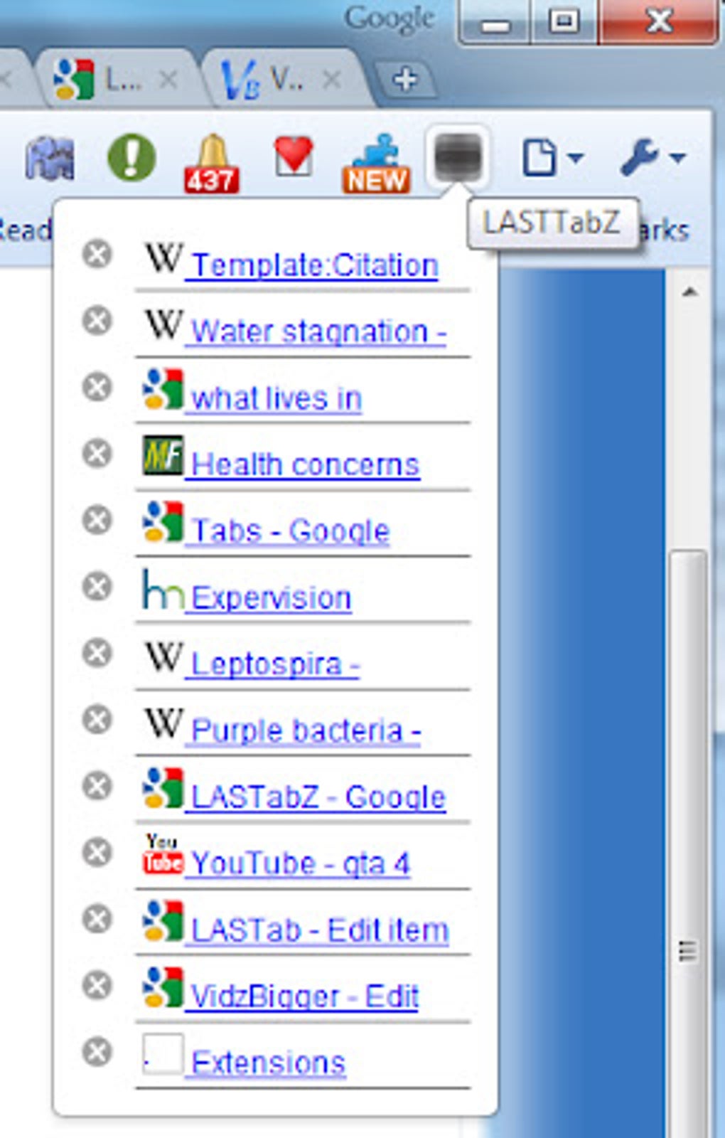Last Tabs Para Google Chrome Extensi n Descargar Last Tabs Para Google Chrome Extensi n Descargar