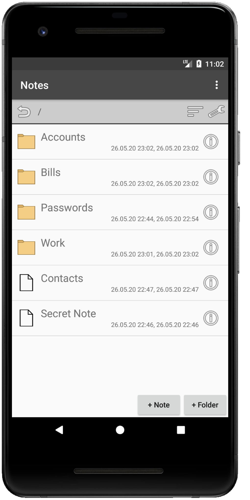 Private Notes - password prote для Android — Скачать