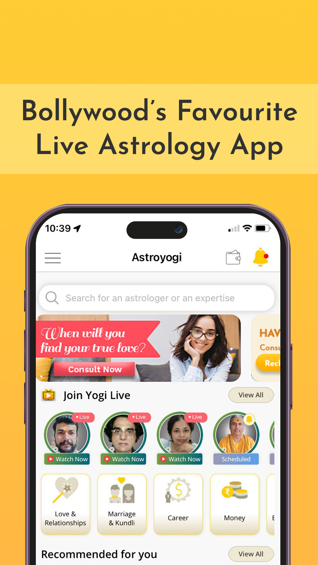 iPhone için Astroyogi - Astrology Online - İndir