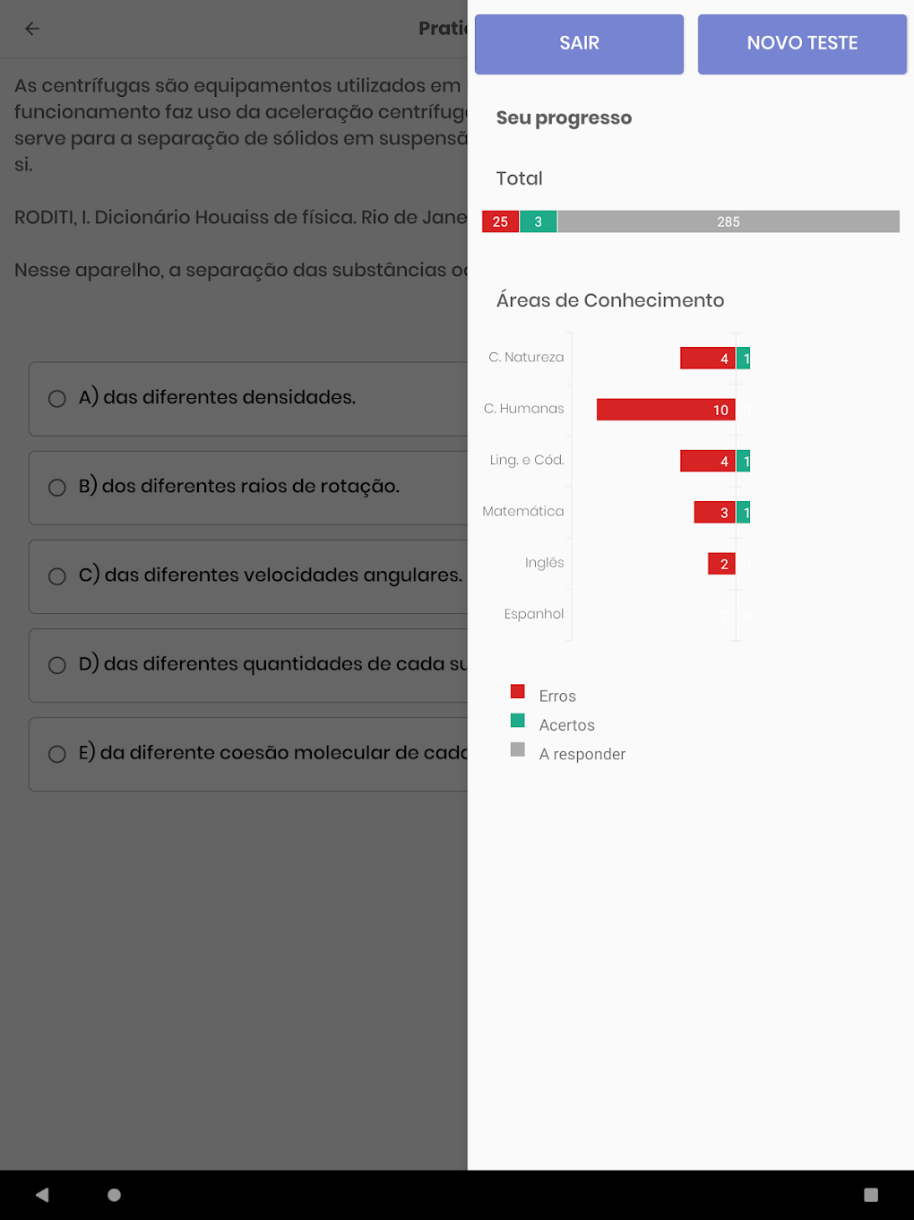 Questões Enem - Simulados For Android - Download