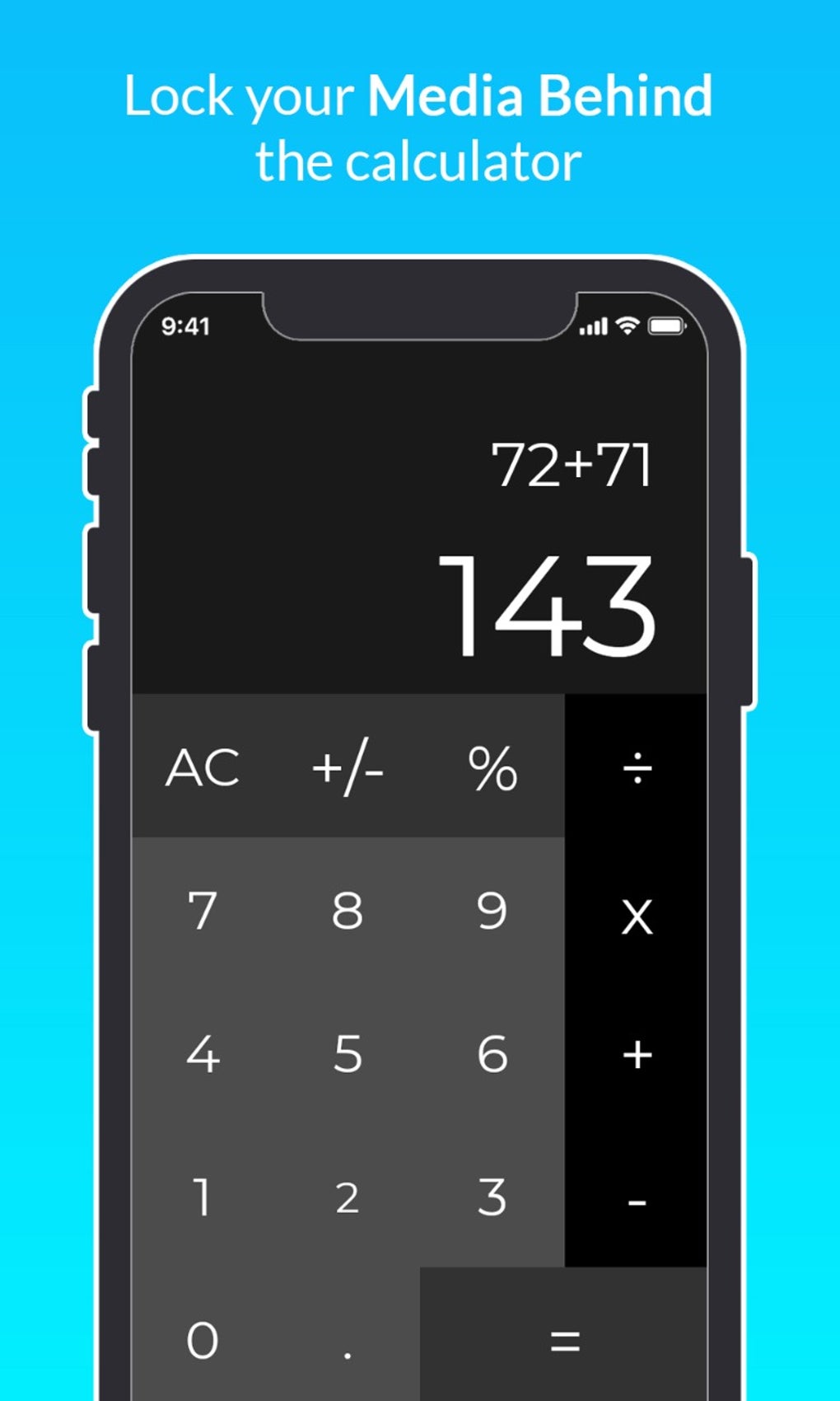 Calculator Photo Vault для Android — Скачать