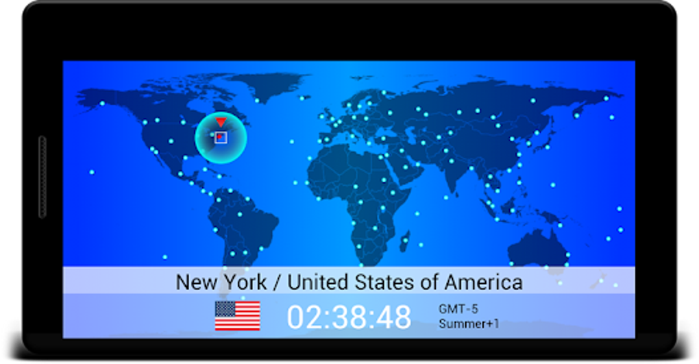 World Time Map For Android Download