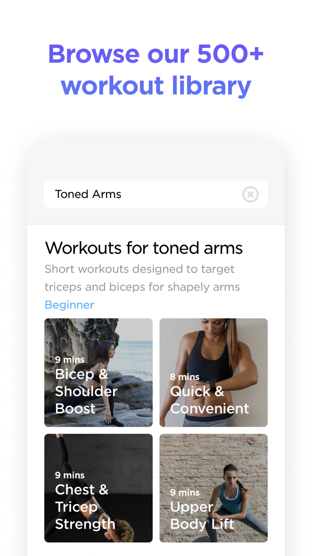 Zova 1 Watch Workout App for iPhone Download