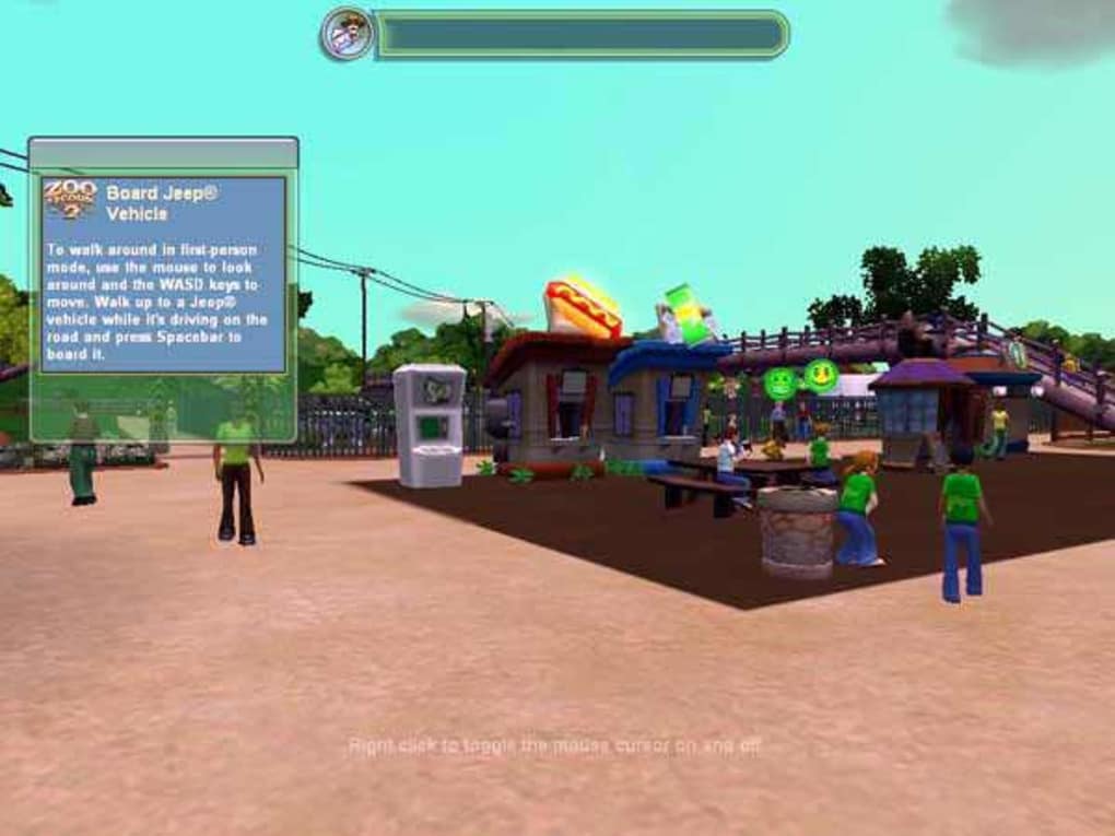 Screenshot of Zoo Tycoon 2: Extinct Animals (Windows, 2007) - MobyGames