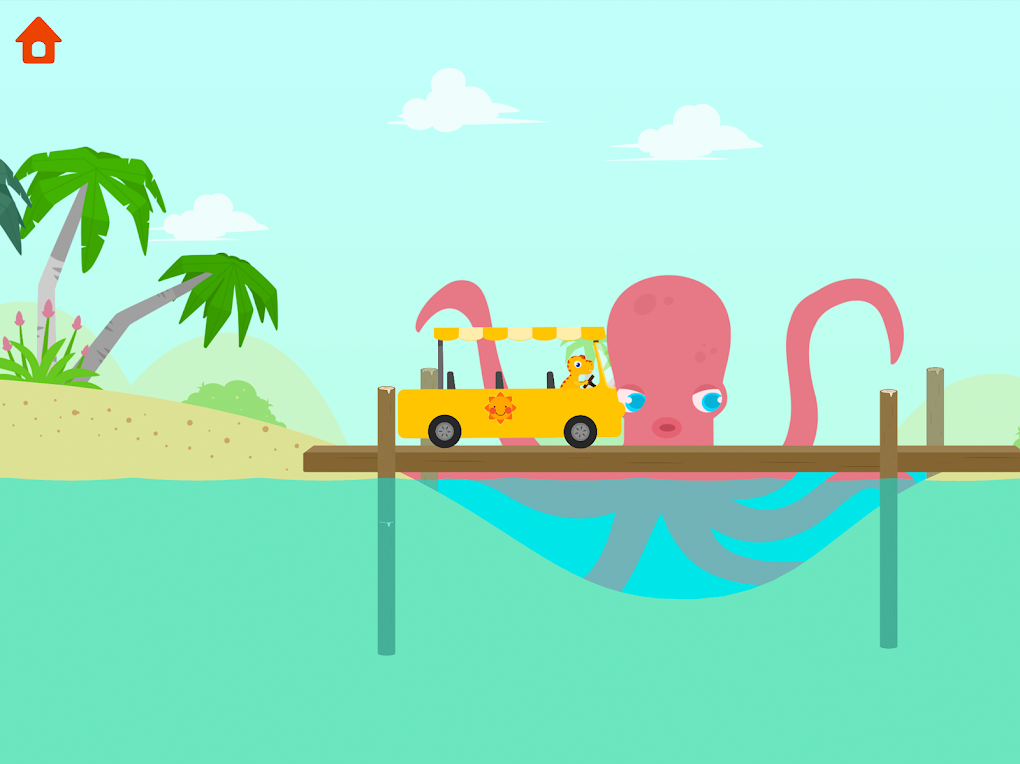 Dinosaur bus games for kids for android download