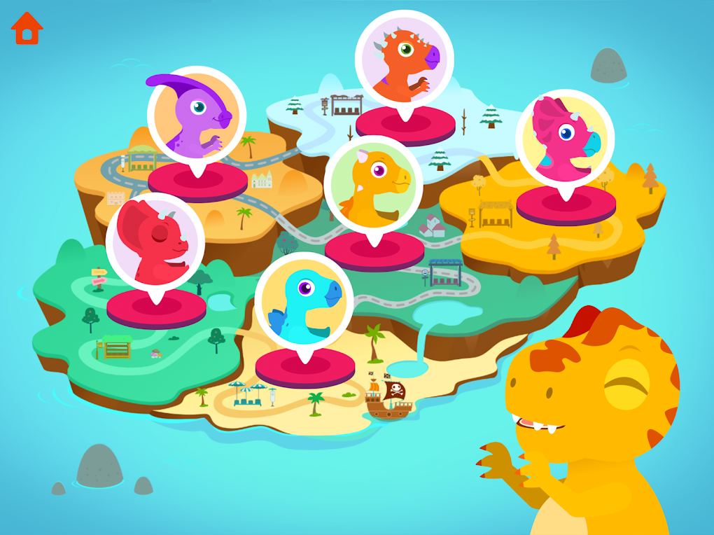 Android dinosaur bus games for kids 