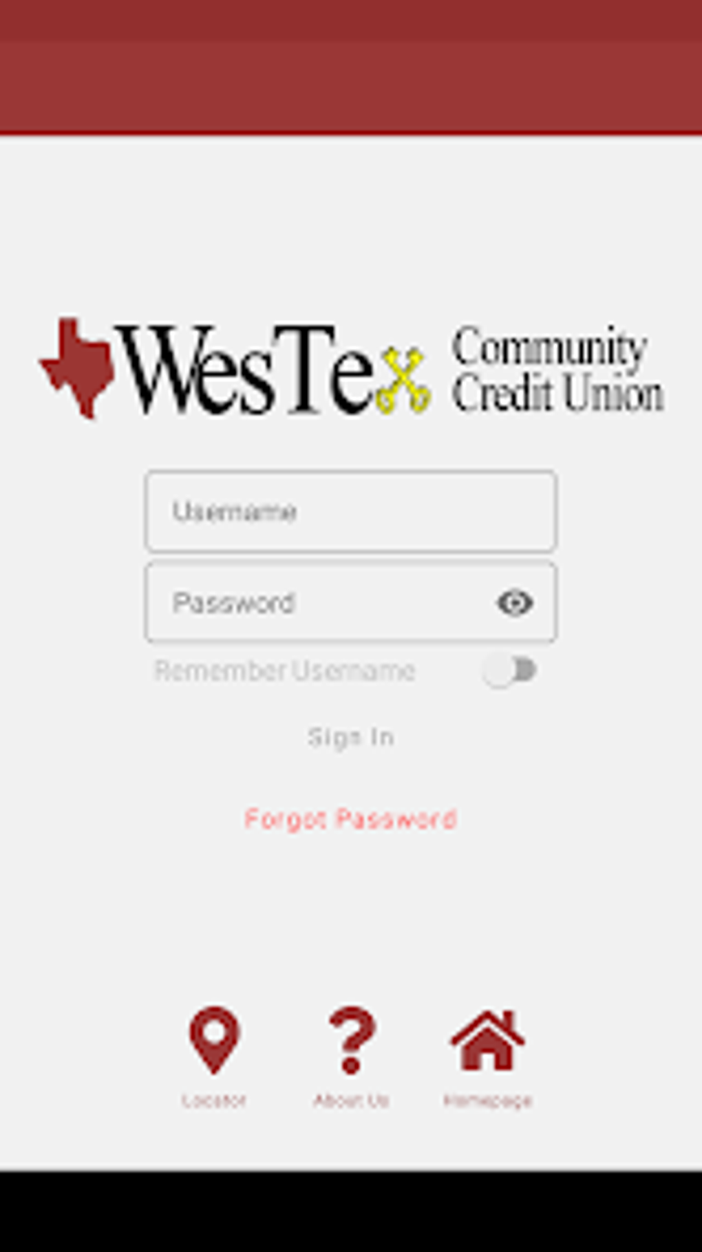 WesTex Community Credit Union สำหรับ Android - ดาวน์โหลด