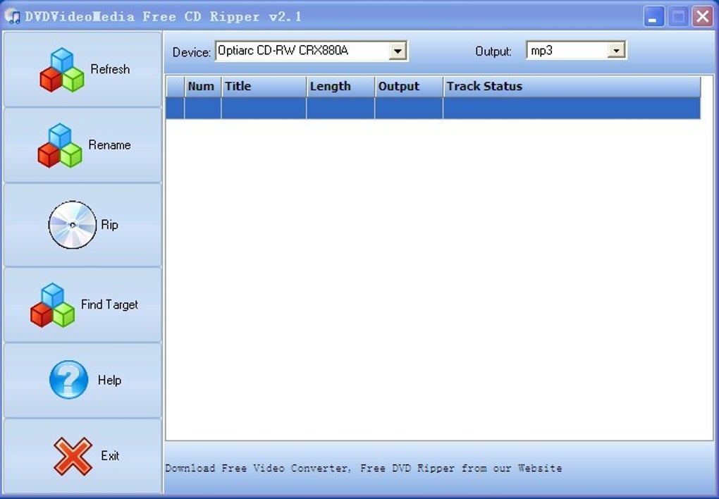 free cd ripping software for a pc