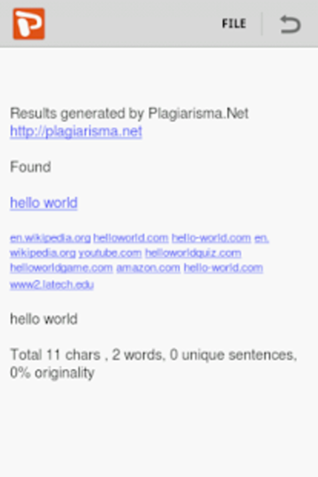 Plagiarism Checker For Android - Download