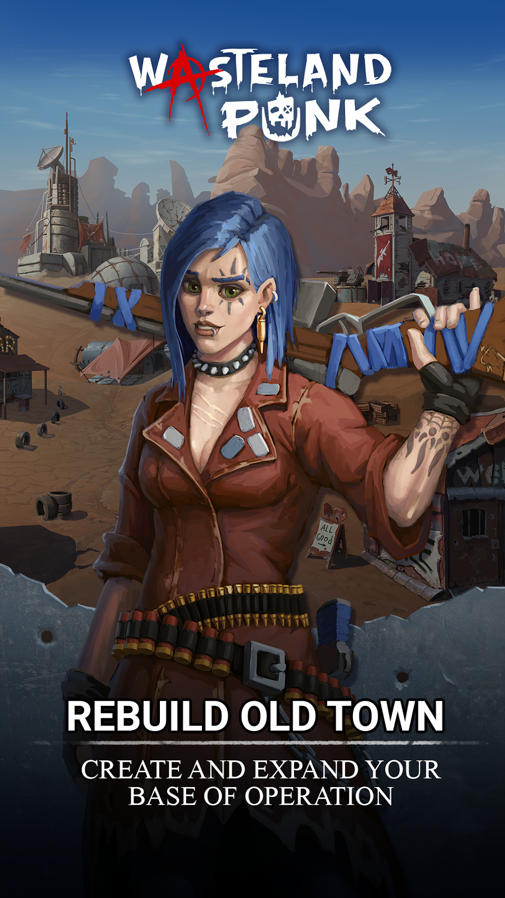 Wasteland Punk: Survival RPG APK для Android — Скачать