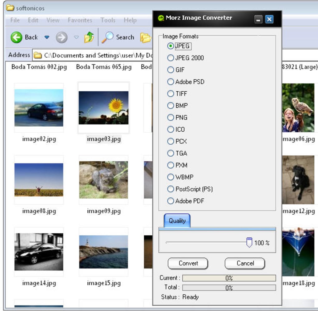 software morz image converter