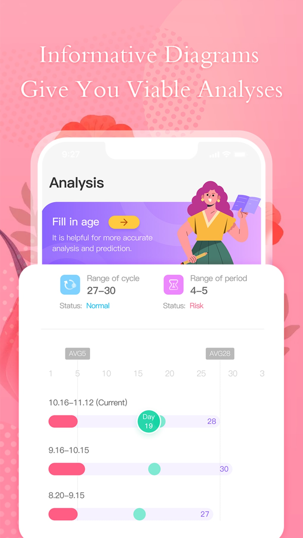 Wocute Period Calendar for Android Download