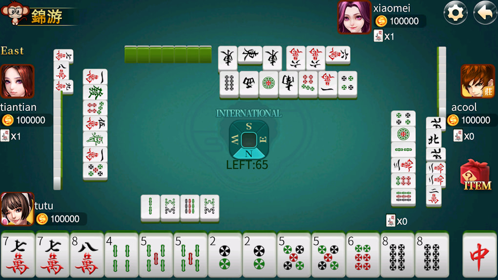 Mahjong chinois gratuit, jeu traditionnel chinois en plein écran