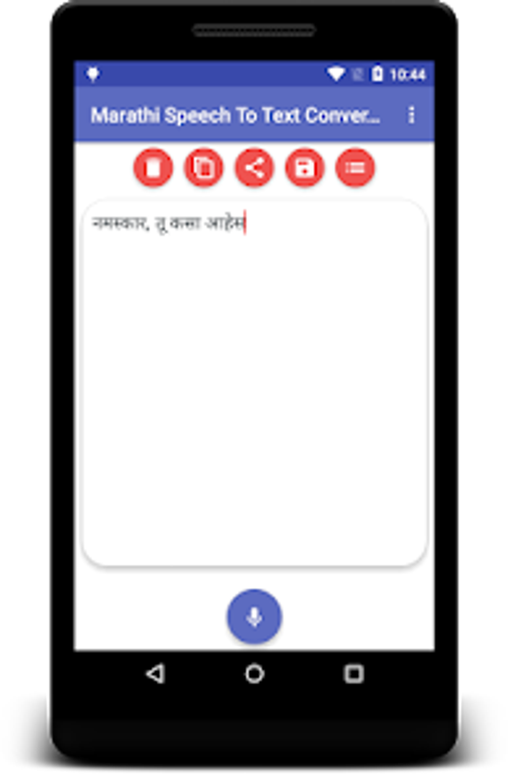 Marathi Speech To Text Convert Para Android Download