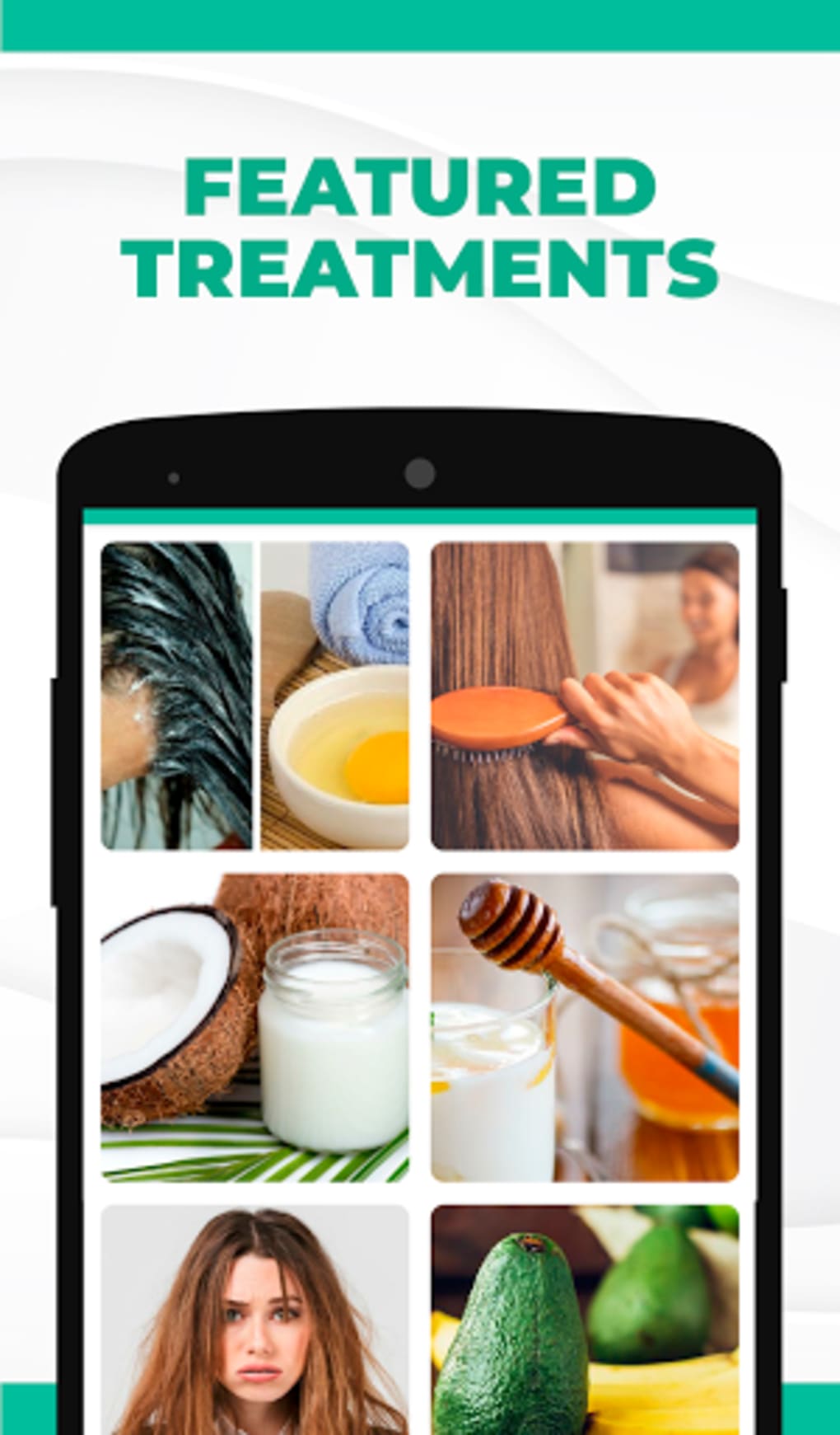 Treatments and Home Remedies for Hair para Android - Download