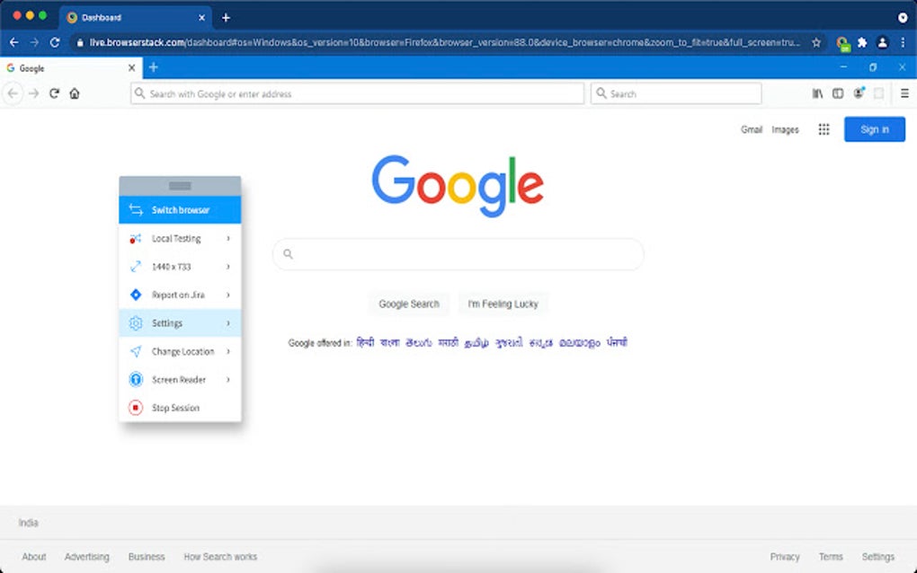 Browserstack Toolbar Toggle لنظام Google Chrome - الامتداد تنزيل