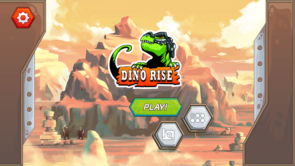 ดาวน์โหลด Jumpy dino - dino game, Offline, tap dino, chrome APK