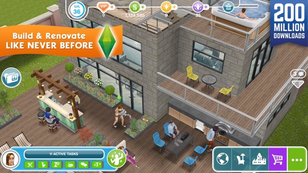 Free App Of The Day - The Sims™ FreePlay - iPad Kids