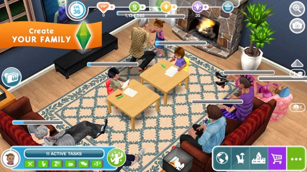 Download The Sims FreePlay 3.1.0 iOS