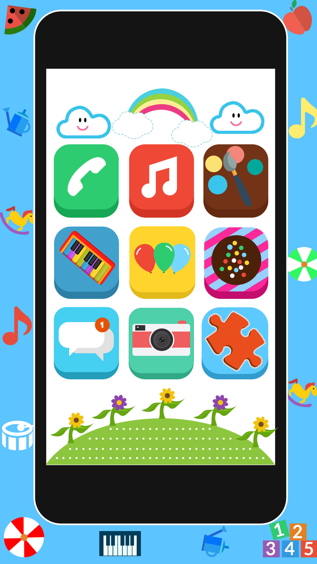 Baby Real Phone для iPhone — Скачать