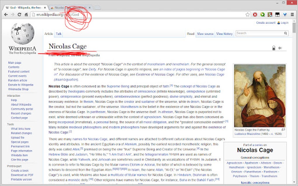 Nicolas Cage for Google Chrome - Extension Download