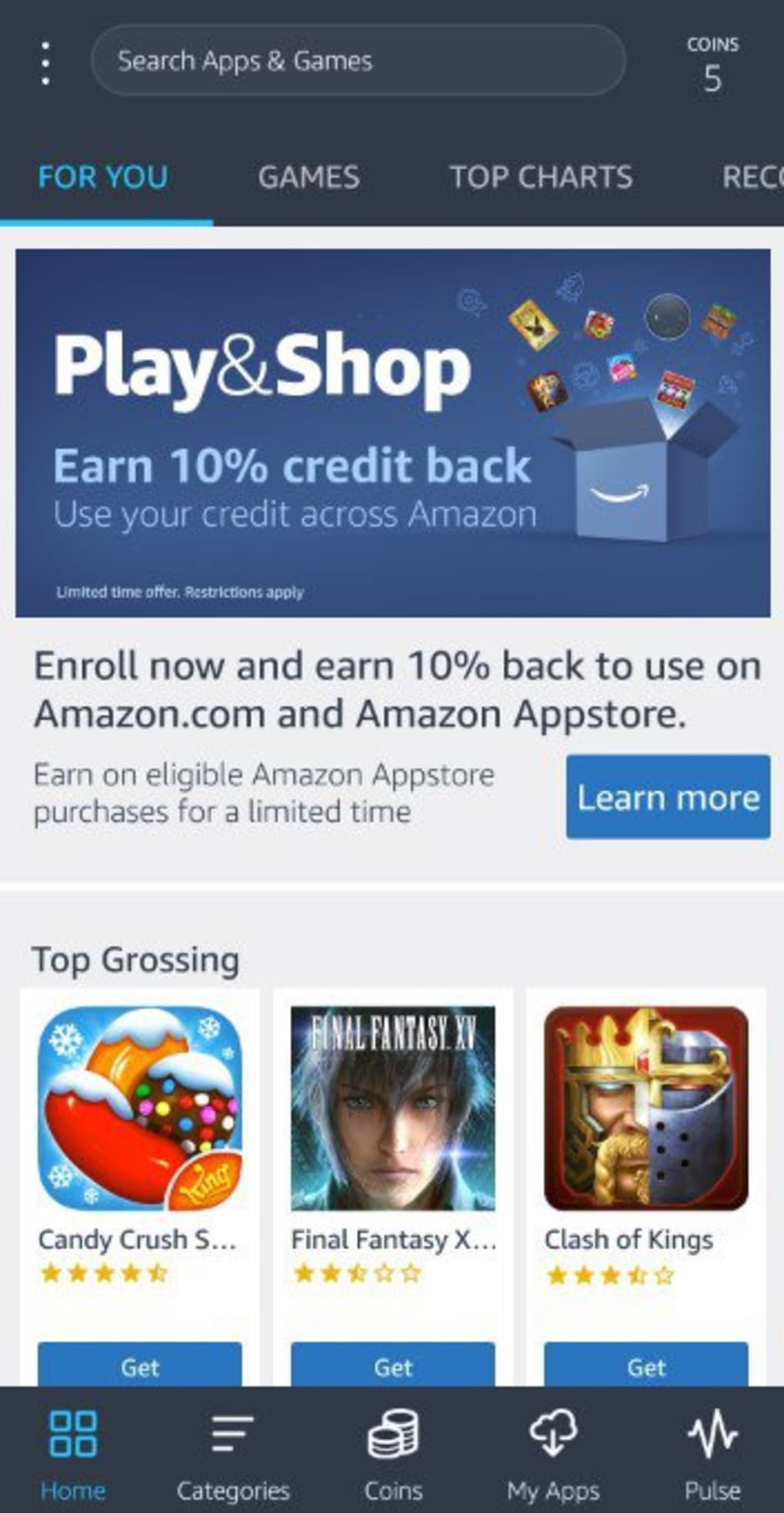 amazon app store download for pc
