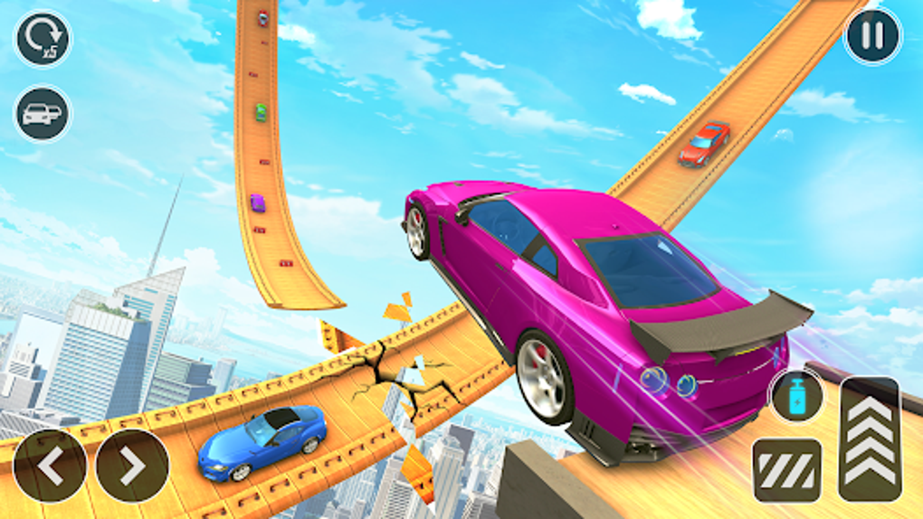 Jogo de carro de acrobacias extremo versão móvel andróide iOS apk