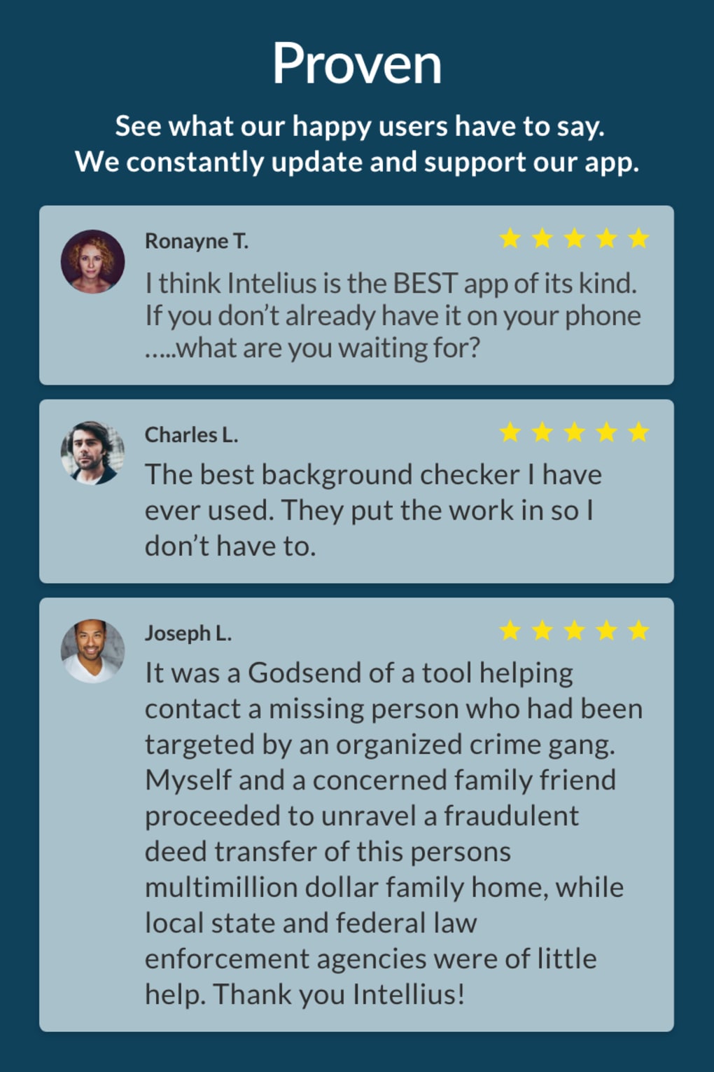 Intelius Background Check Pro for Android - Download