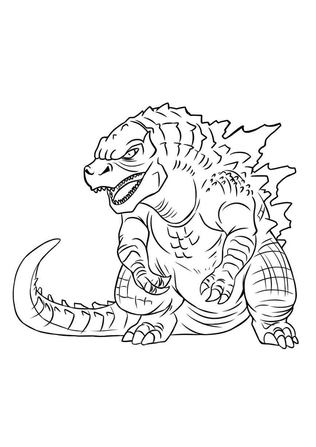 How to Draw Godzilla لنظام Android تنزيل