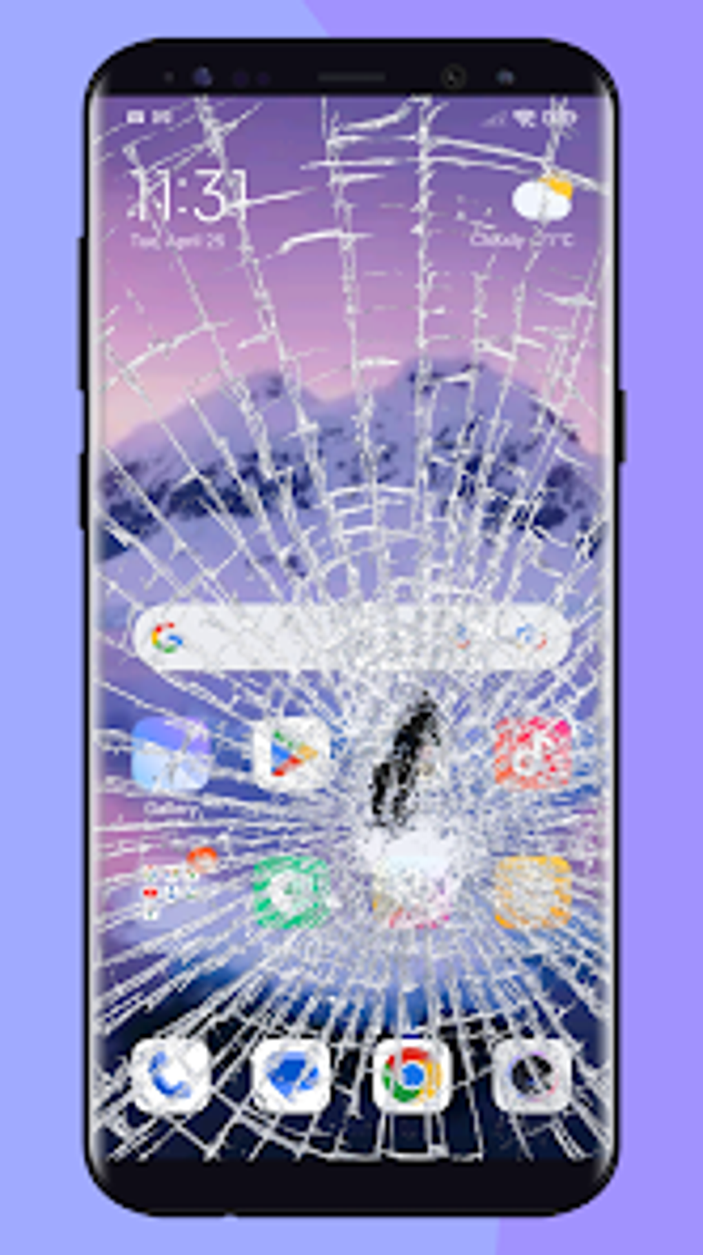 Broken Screen - Cracked Screen для Android — Скачать