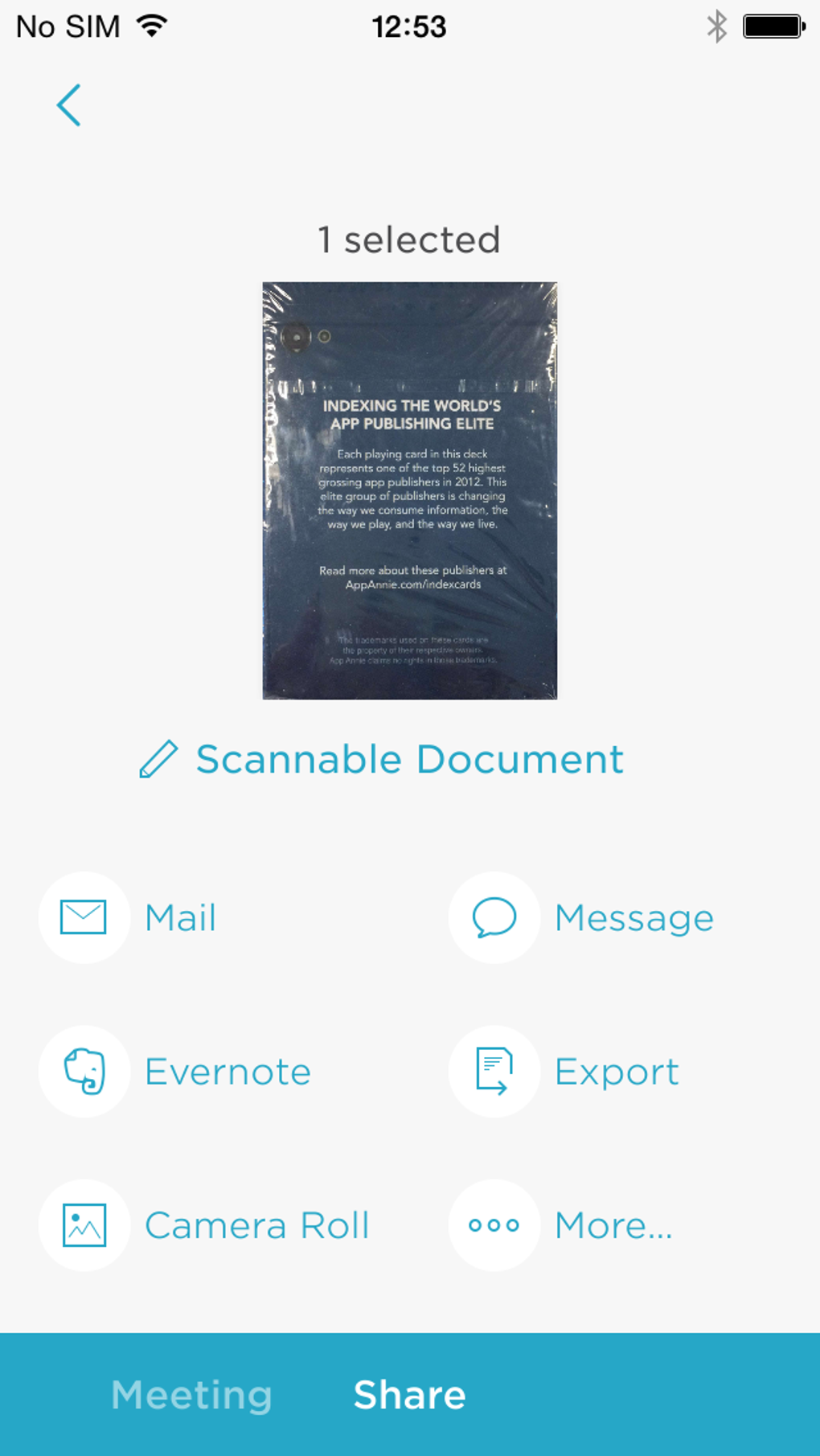 evernote scannable para android