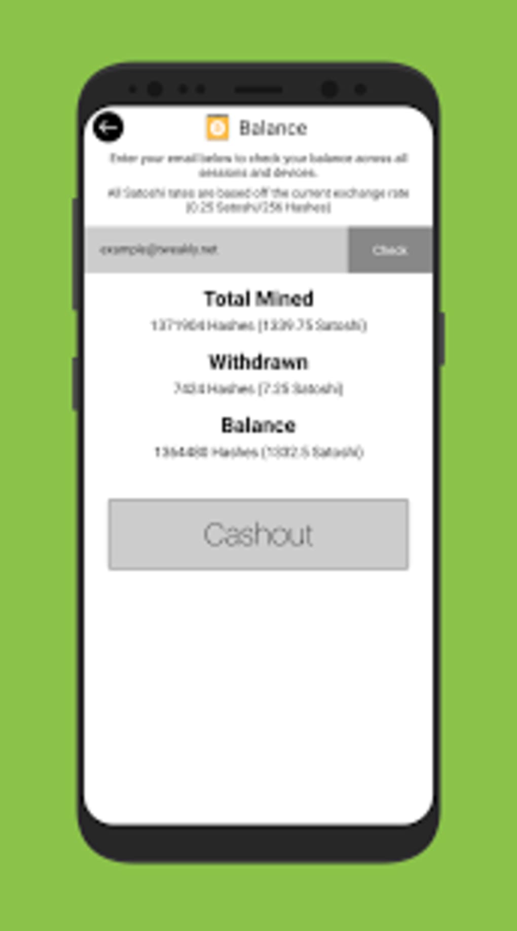 bitcoin mining on mobile