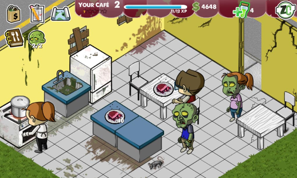 how to download zombie cafe for pc