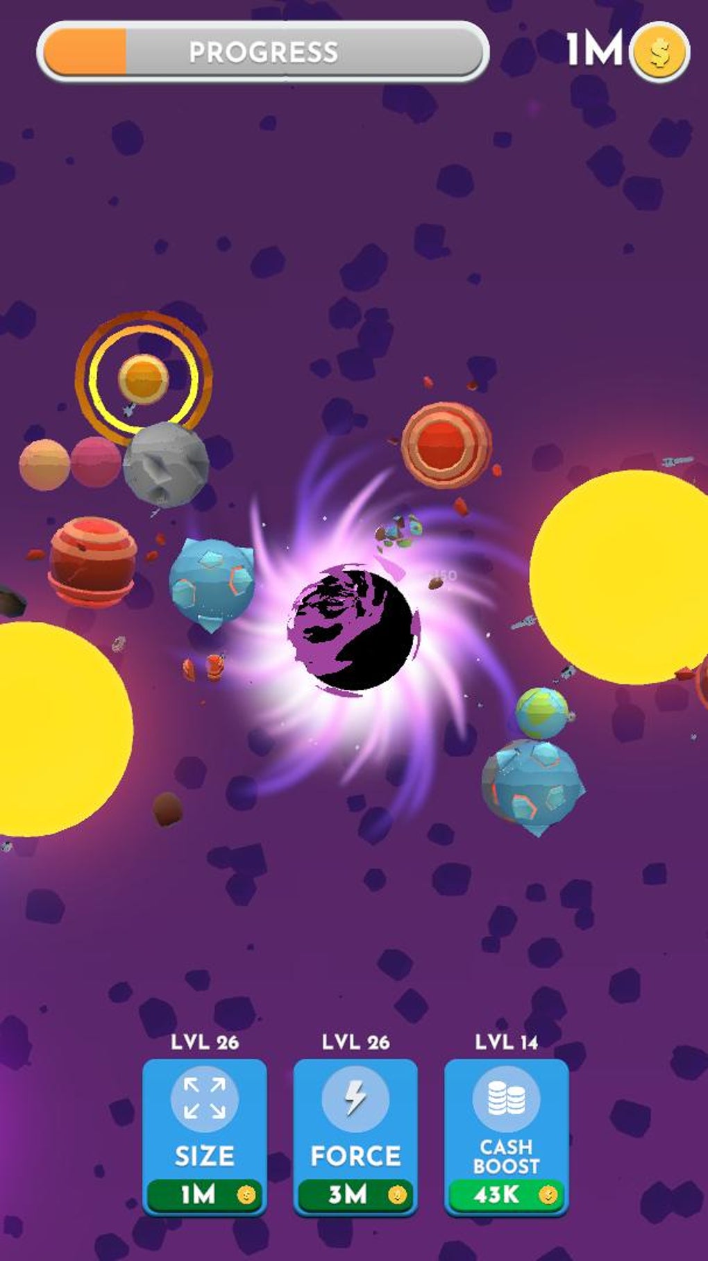 Idle Black Hole для Android — Скачать