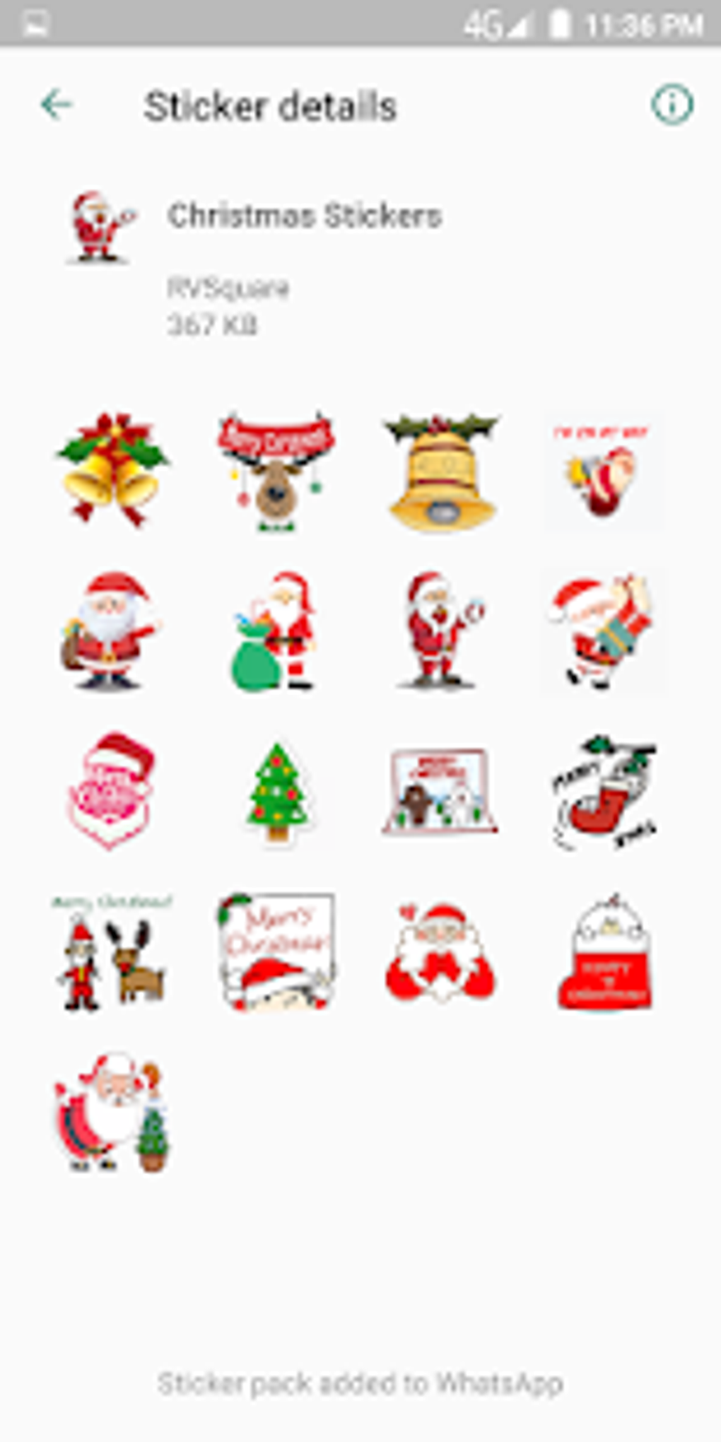 Christmas Stickers For Whatsapp WAStickerApps for Android