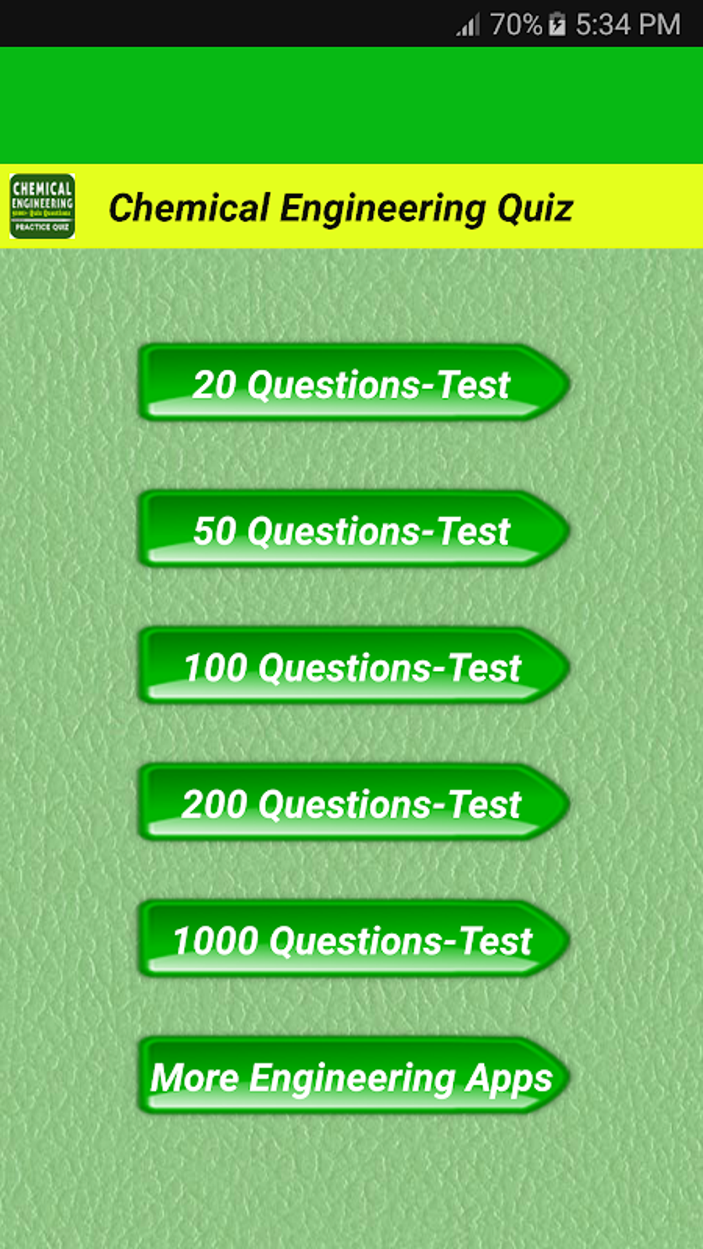 Chemical Engineering Exam APK For Android Download