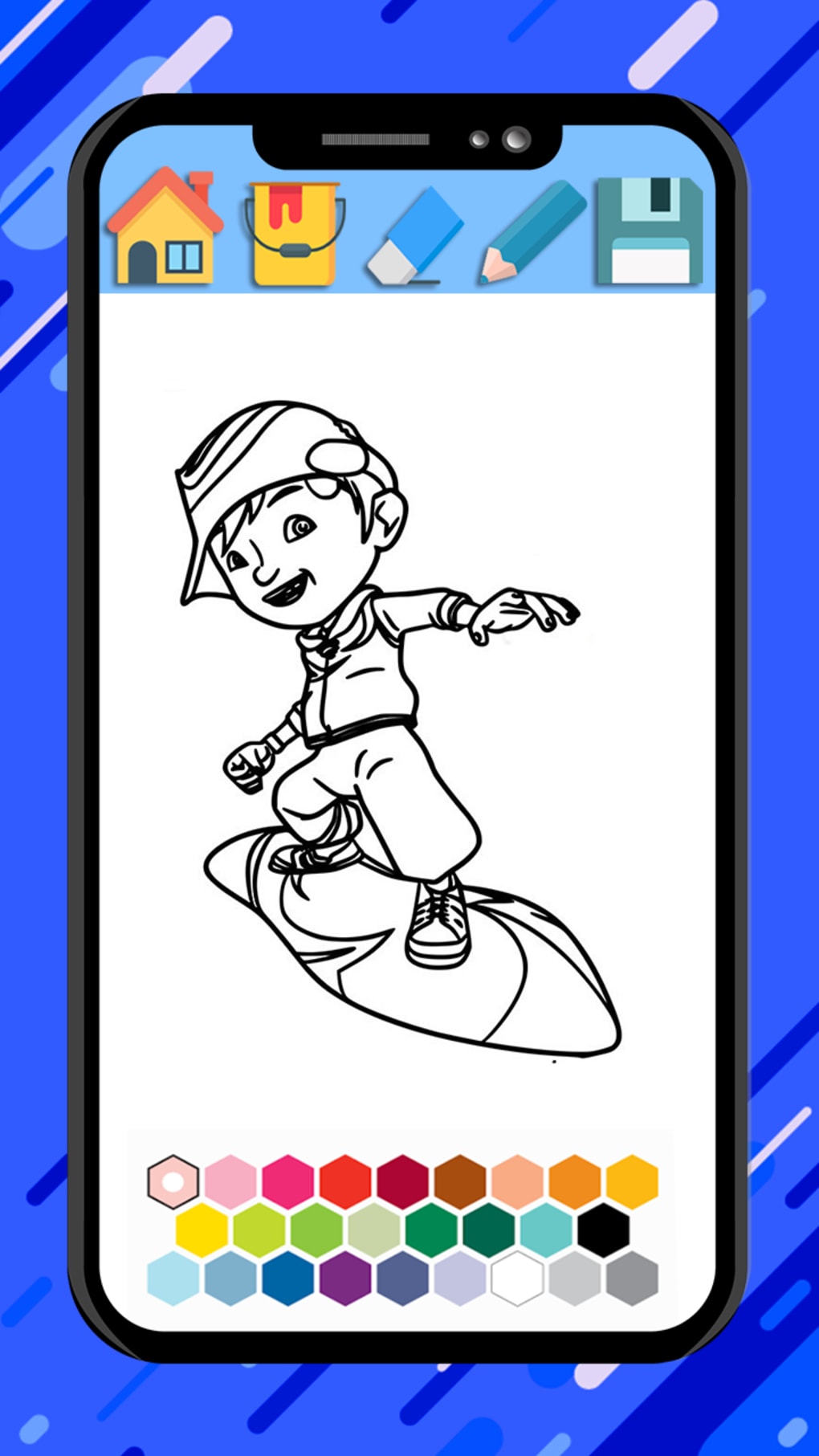 Boboiboy coloring cartoon game APK for Android   Download