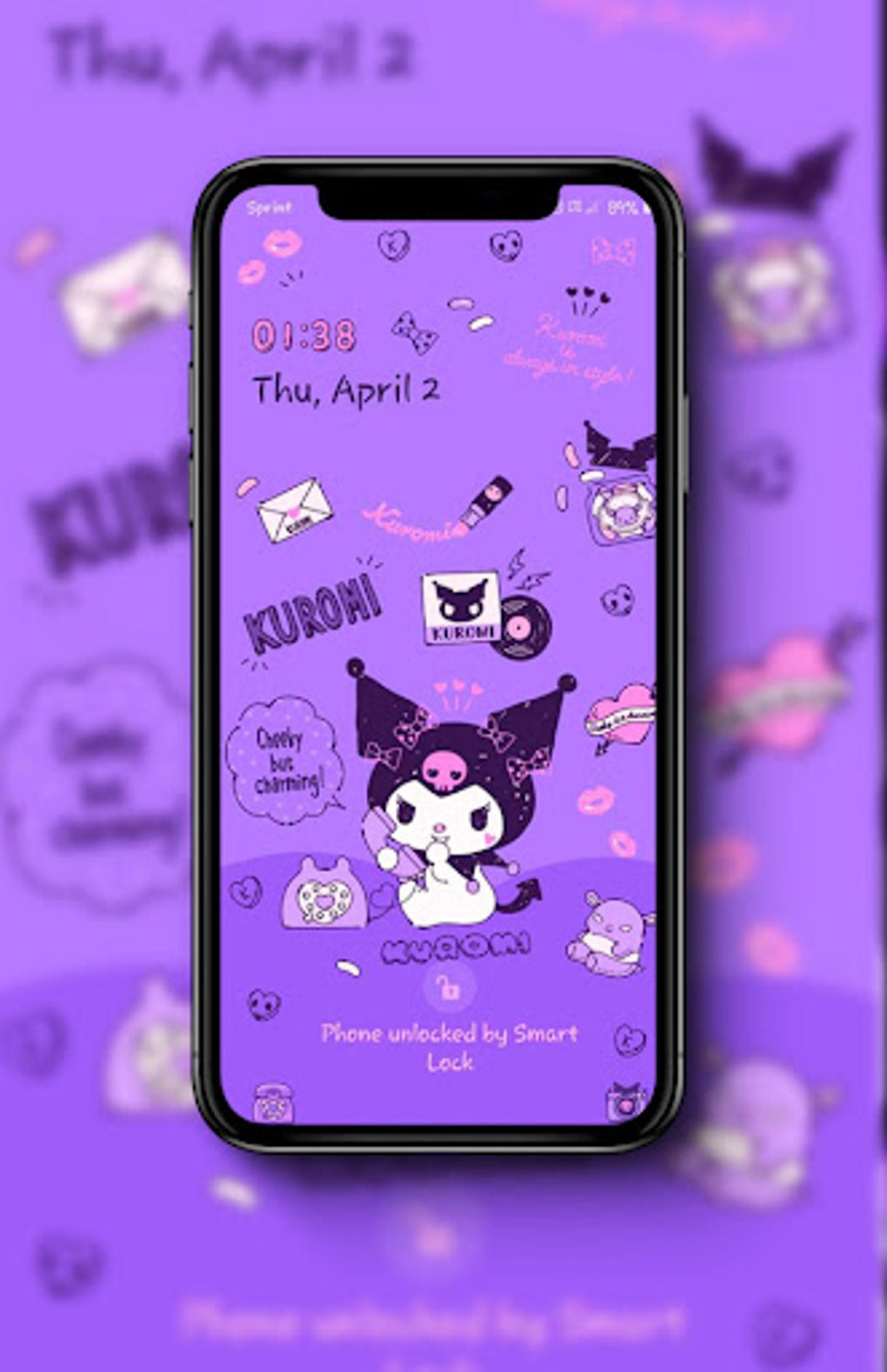 Cute Sanrio Kuromi Phone Wallpapers That You Can Get For Free  GirlStyle  Singapore