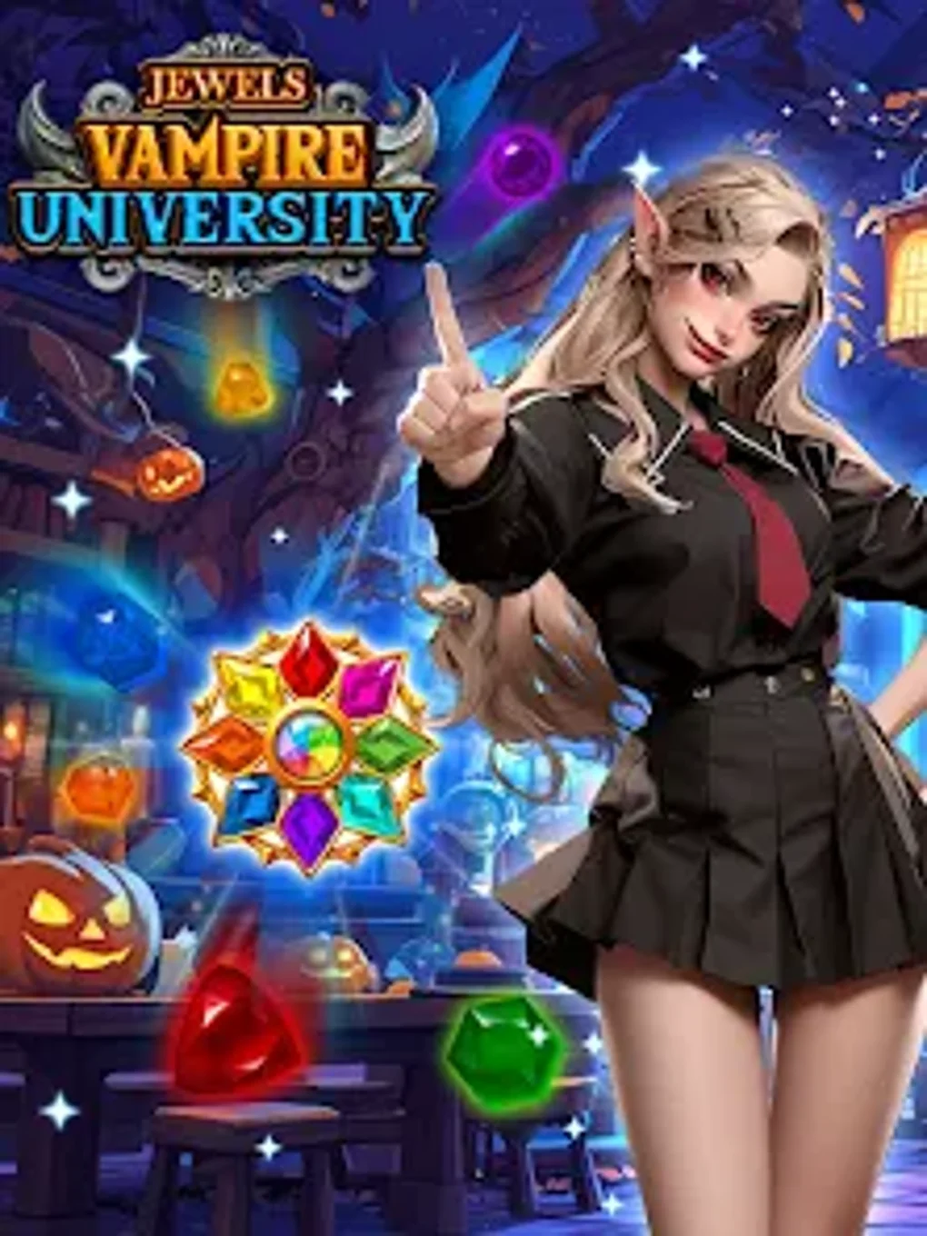 Jewel Vampire University для Android — Скачать