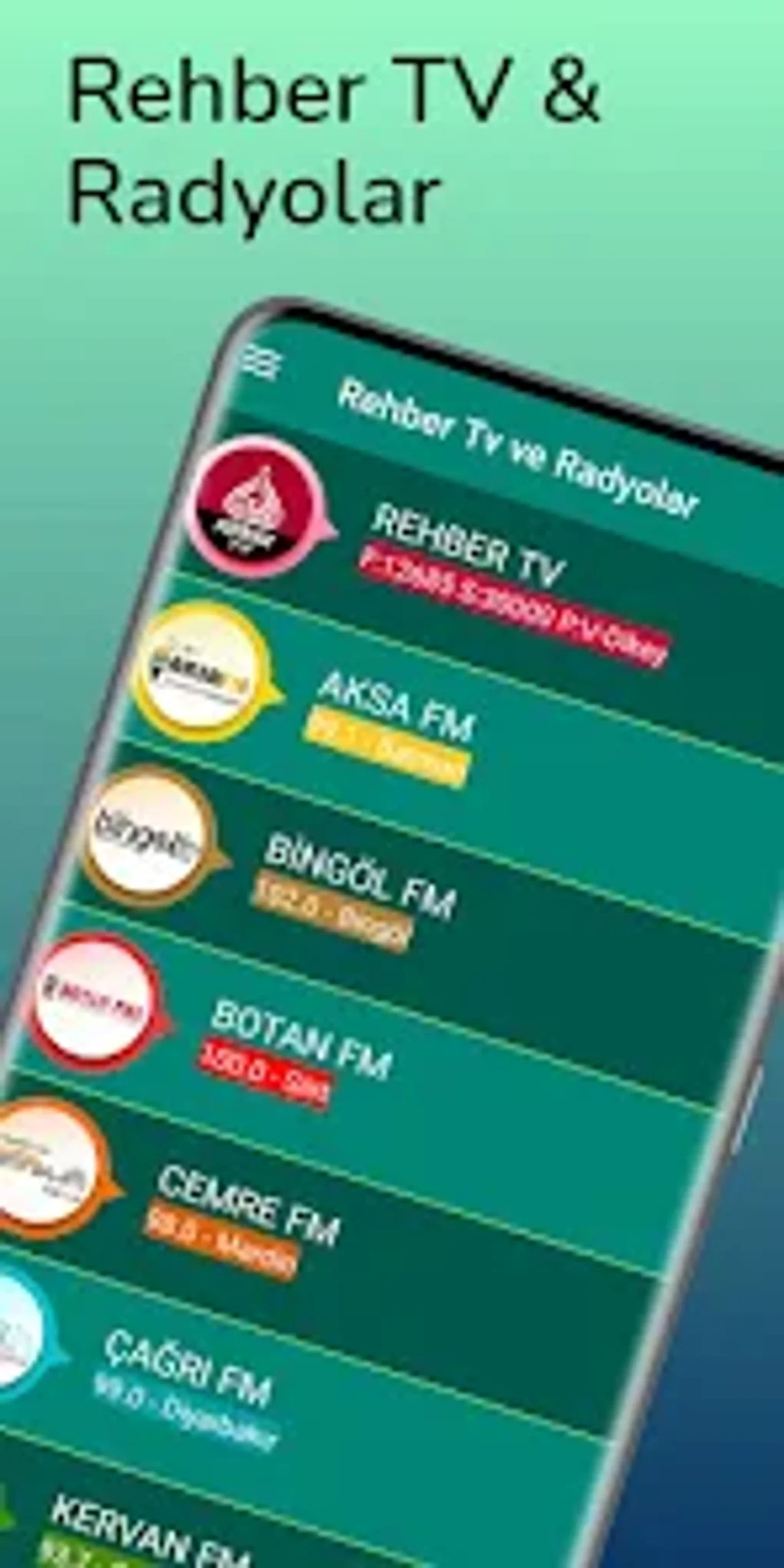 Rehber TV Radyolar For Android Download