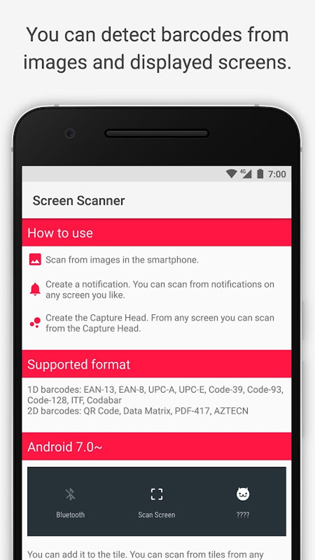 Screen Scanner для Android — Скачать