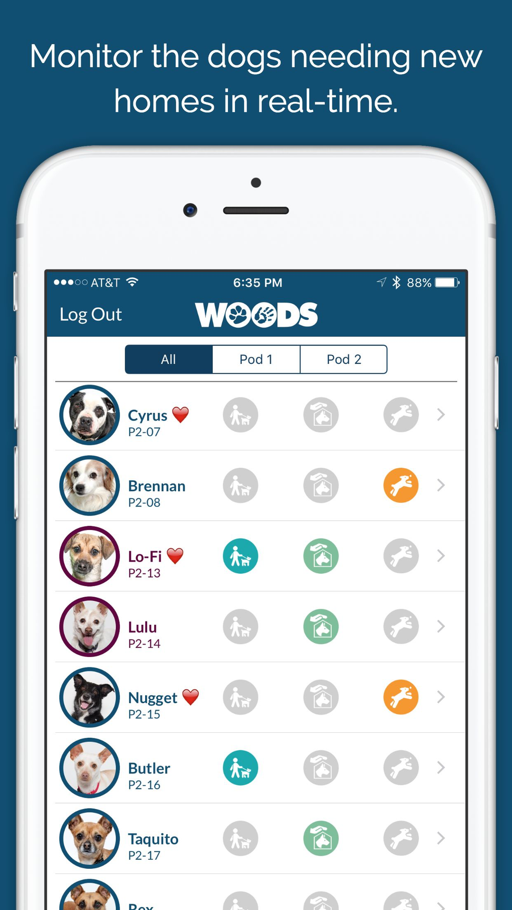 Woods Humane Society for iPhone - Download