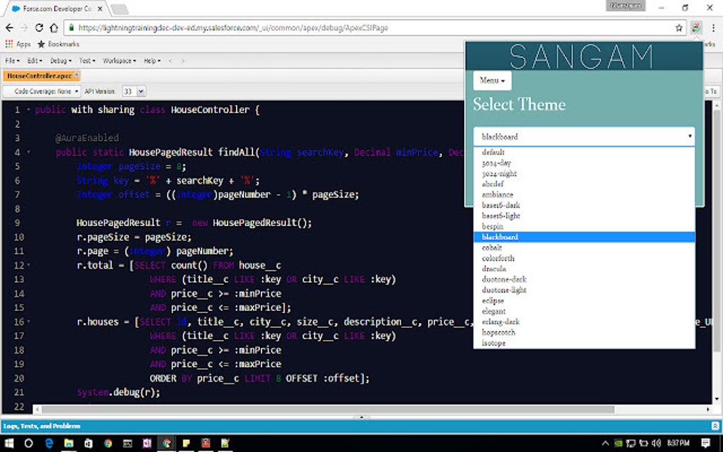 SANGAM : Enhance Salesforce Developer Console for Google Chrome ...