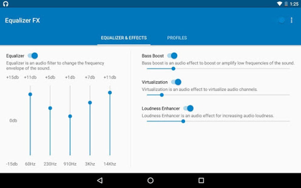 Equalizer FX. Pro APK pour Android Télécharger