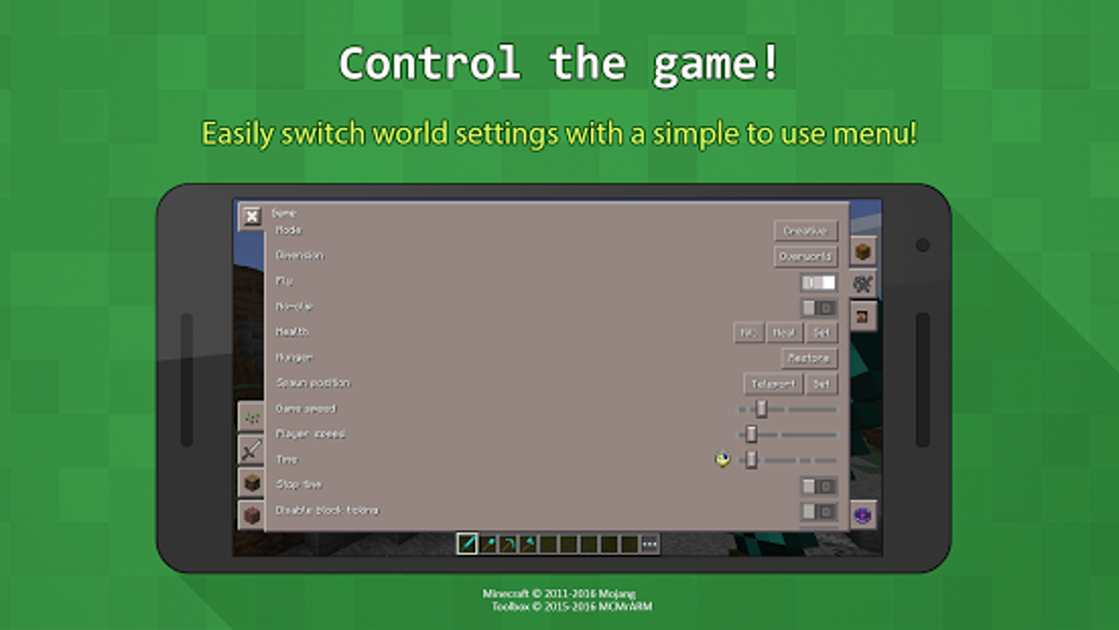 Toolbox for Minecraft: PE for Android - Download the APK from Uptodown