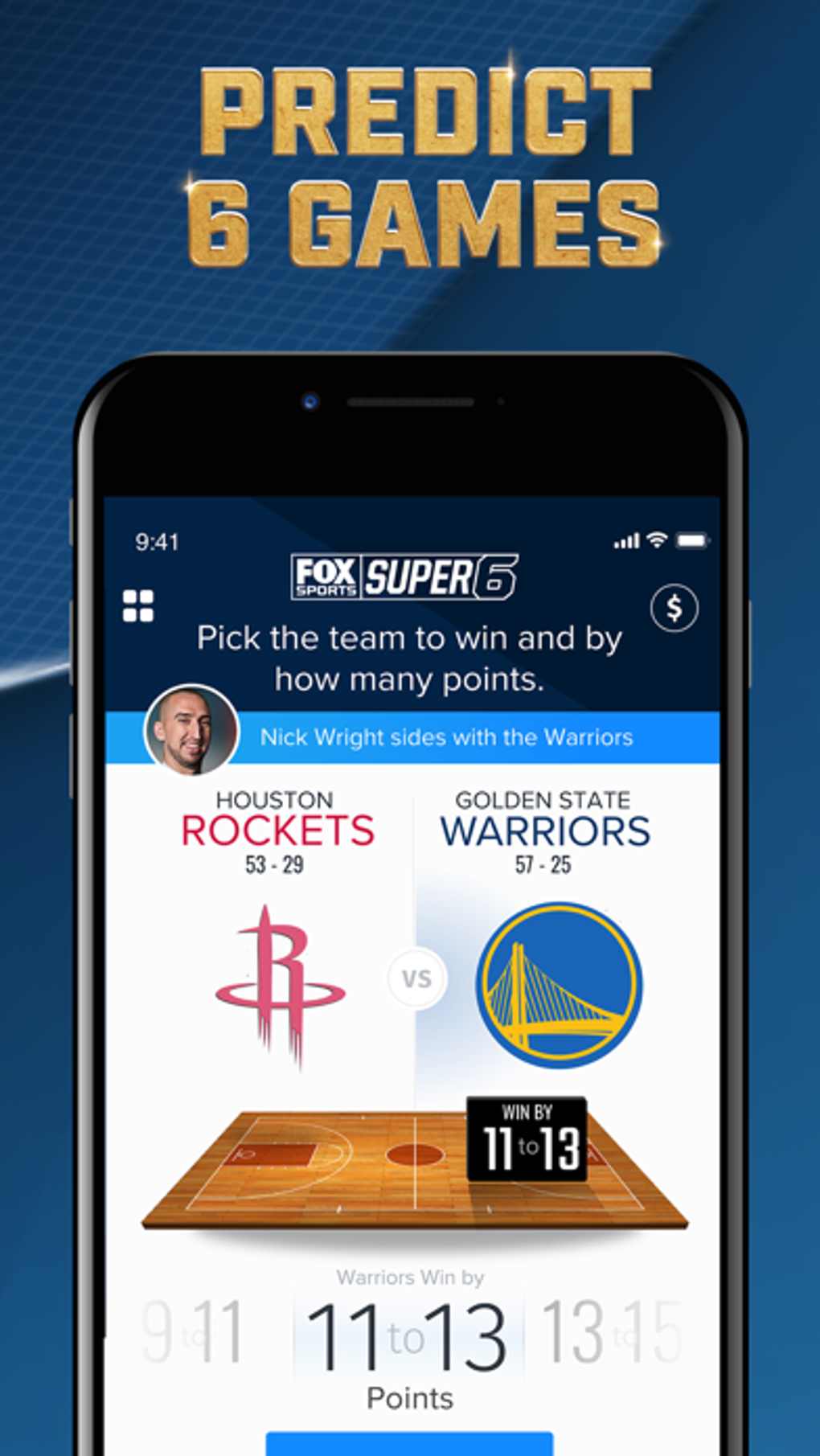 Fox Sports Super 6 Contest