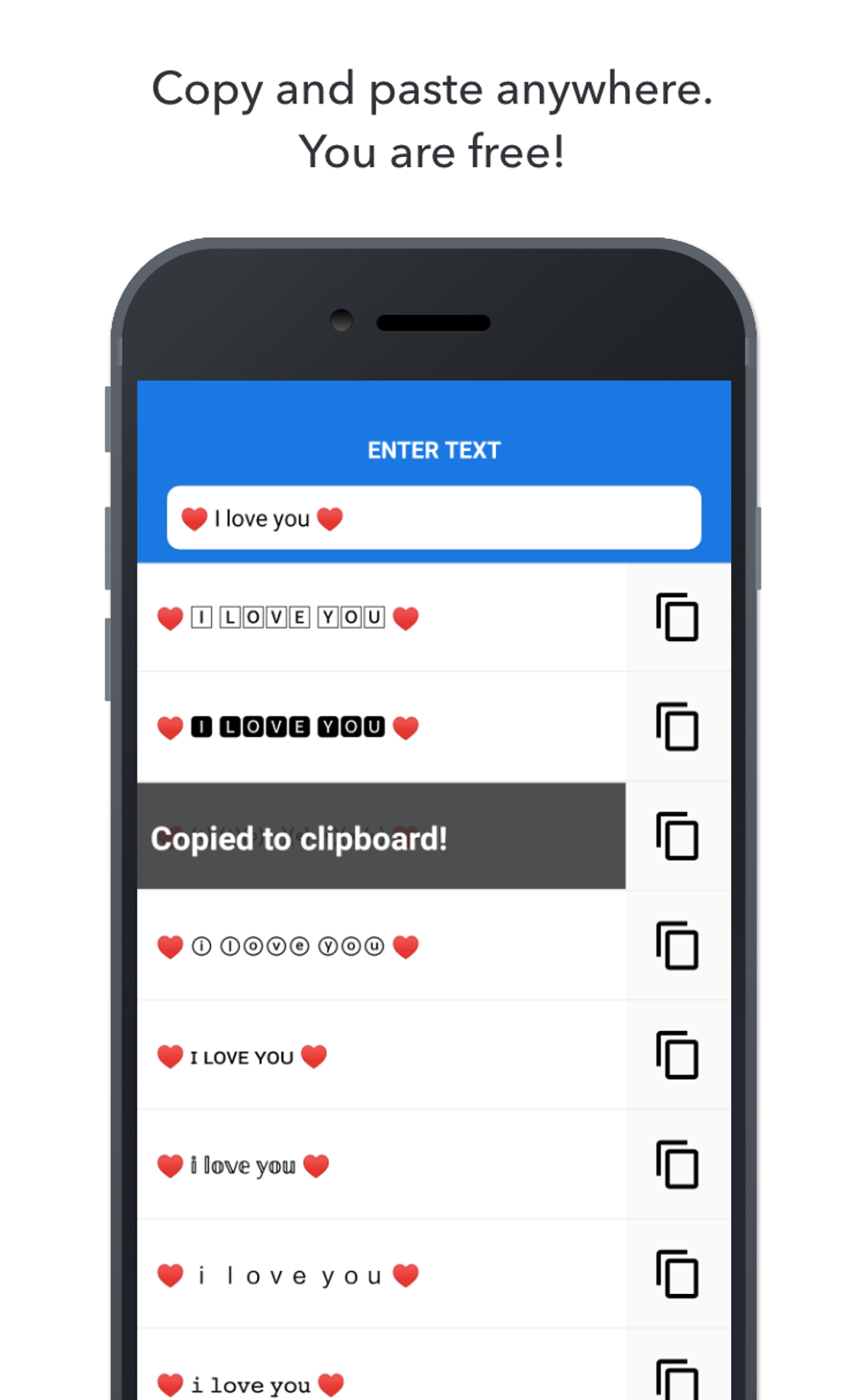 Android Cool Fancy Text Converter 