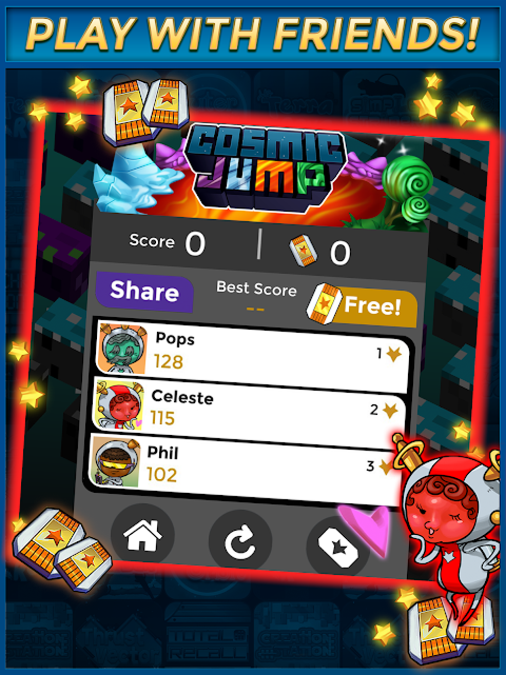 Cosmic Jump - Make Money Free APK для Android — Скачать